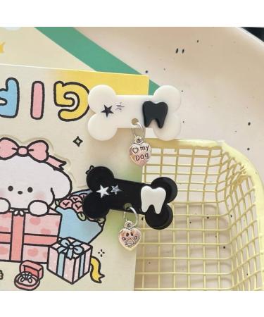 XIAHIOPT Hair Clip Cartoon Hair Clips Side Hair Clip Halloween Costume Decorative Hair Pins Barrette for Women Girls White - Buy Online on GoSupps.com