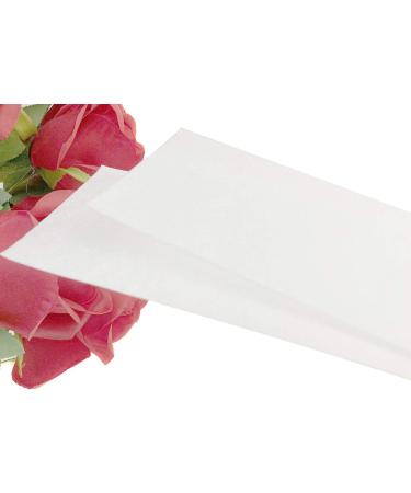 200PCS White Large Size Non Woven Body Facial Wax Strips Epilator Professional Hair Removal Wax Paper Depilatory Paper DIY Beauty Tools For Unisex Men and Women (20cmx7cm/7.9x2.8in) - Buy Online on GoSupps.com