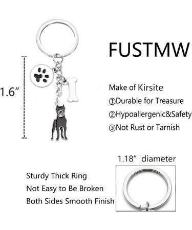 Ensianth Dog Keychain | Perfect Gifts for Dog Lovers | Puppy & Paw Print Keyring for Dog Owners - Buy Online on GoSupps.com