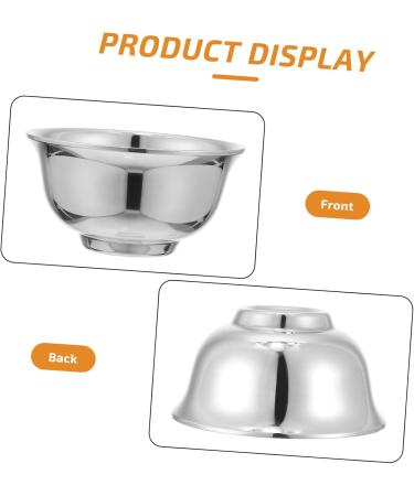 Buy Lurrose Impact Bowl Metal Cup for Shaving Foam | Travel-Friendly Stainless Steel Razor Care Set - Buy Online on GoSupps.com