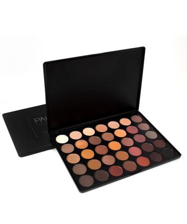 Palladio Ultimate Pro Eyeshadow Palette - 35 High Pigmented Colors for Professional and Personal Use - Matte, Shimmer, Satin Finishes - Long Lasting (FALL 2020) - Buy Online on GoSupps.com