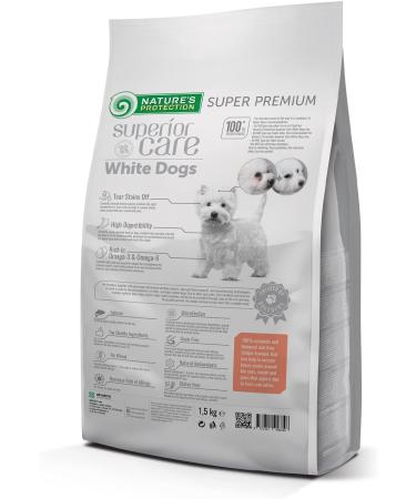 Nature's Protection Hypoallergenic Grain-Free Dry Dog Food - Salmon for Small & Mini Breeds - 1.5kg - Buy Online on GoSupps.com