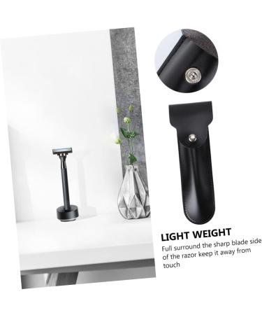 Frcolor Travel Shaving Bag for Women - Leather Razor Holder & Plane Cover | Stylish & Functional Travel Essentials - Buy Online on GoSupps.com