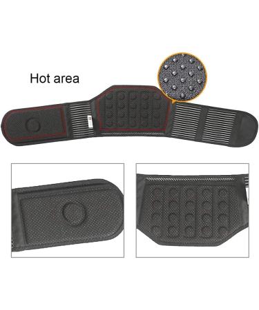 Self-Warming Lumbar Support Belt with Tourmaline Magnets for Back Pain Relief - Men & Women - Ideal for Herniated Disc (Large) - Buy Online on GoSupps.com