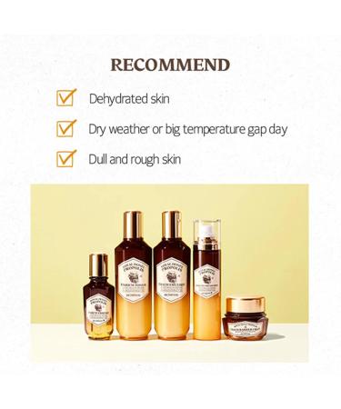 Buy SKINFOOD Royal Honey Essential Emulsion 160ml - Nourishing & Hydrating Concentrated Aged Honey for Dry Skin | International Shipping Available - Buy Online on GoSupps.com