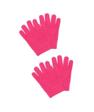 FOMIYES 2 Pairs Night Moisturizing Gloves Sleeping Gloves Cracked Hands Repair Cream Cotton Gloves for Sleeping Womens Glove Hand Mask Gloves Dry Hand Gloves Cosmetic Skin Care Miss