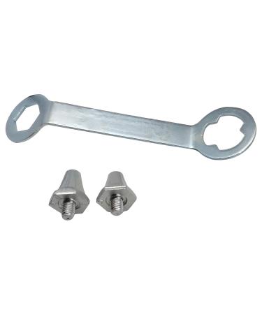 Puma Replacement Tunnels for Soccer Shoes | 8x13mm & 4x15mm | Men's Silver Metallic | Durable & Easy to Use - Buy Online on GoSupps.com