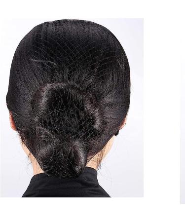 Mytoptrendz Girls Women Invisible Fine Bun Nets with Elastic Hair Nets Pack of 3 Pair Black 3 piece Invisible net - Buy Online on GoSupps.com
