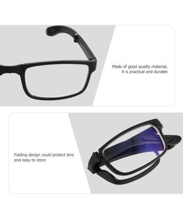 EXCEART 4.0 Folding Reading Glasses - Black Myopia Glasses for Nearsightedness with Portable Bag - Perfect Distance Vision Solution - Buy Online on GoSupps.com