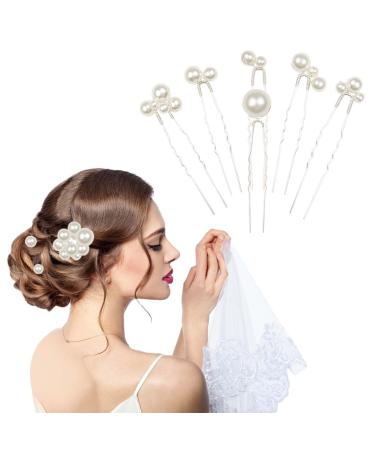 38 Pcs Wedding Pearl Hair Pins for Bride - Elegant Bridal Hair Pieces with Rhinestones - Perfect for Bridesmaid, Women, Girls - Buy Online on GoSupps.com