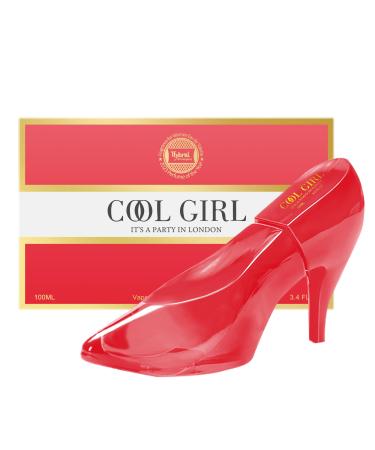 Hybrid & Company Cool Girl It's Party In London Attractive Eau De Parfum Natural Spray Fresh Floral Scent 3.4 Fl Oz