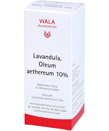 Buy WALA Lavandula Oleum Aethereum 10% Bath Additive - 100 ml | Relaxing Essential Oil for Soothing Baths - International Shipping Available - Buy Online on GoSupps.com