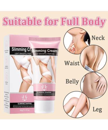 Teegxddy Fat Burning Cream Slimming Cream Fast Belly Fat Removal Belly Firming Cellulite Cream for Waist Arms Buttocks for Women & Men 60g - Buy Online on GoSupps.com