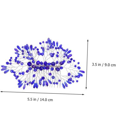 MAGICLULU Bridal Crystal Hair Comb Bride Crystal Hair Comb Wedding Party Hair Comb Women Wedding Hair Comb Rhinestone Hair Comb Bridal Hair Comb Bridesmaid Hair Comb Prom Hair Comb - Buy Online on GoSupps.com