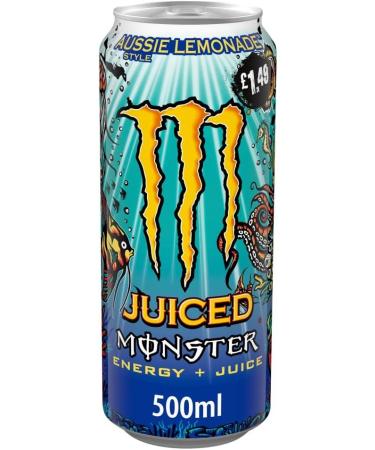 Monster Energy Drink Monster Juiced Energy Drink Pack Of 12 4 Assorted Flavours 500ml Monster Energy Drink Energy Juiced Drink 3Pcs Each - 12x500ml Bundle Boxed Treatz - Buy Online on GoSupps.com