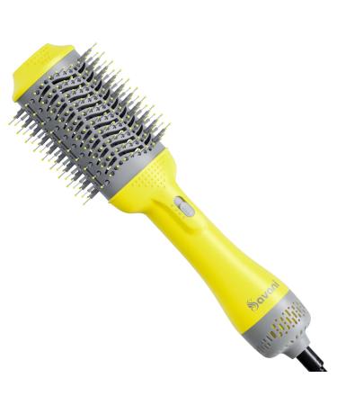 Savani Hair Dryer Brush  Ionic Blow Dryer Brush & Volumizer in One  4 in 1 Professional Hot Air Brush and Styler for Drying  Straightening  Volumizing  Combing Hair Dryer Brush-new