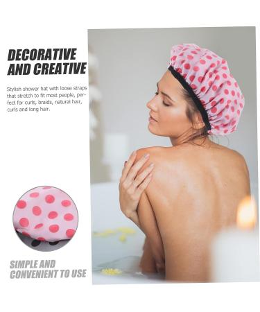 Hemoton Satin Lined Turbans for Women - 2pcs Elastic Shower & Bath Caps | Hair Drying Turban & Decorative Headwrap - 27X27CM - Buy Online on GoSupps.com