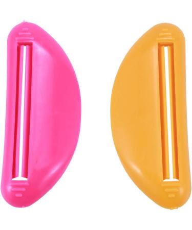 Plumflex 4 pcs Plastic Tube Squeezer Toothpaste Dispenser Holder Rolling Bathroom Extract - Buy Online on GoSupps.com