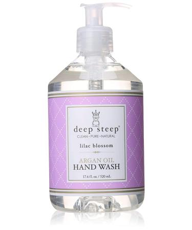 Deep Steep Argan Oil Hand Wash Lilac Blossom 17.6 fl oz (520 ml)