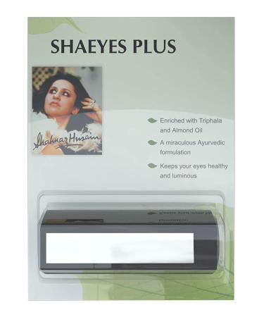 Shahnaz Husain Herbals Shaeyes Plus Natural Kajal - Long-Lasting Kajal with Natural Oils and Herbal Extracts - 2g - Buy Online on GoSupps.com
