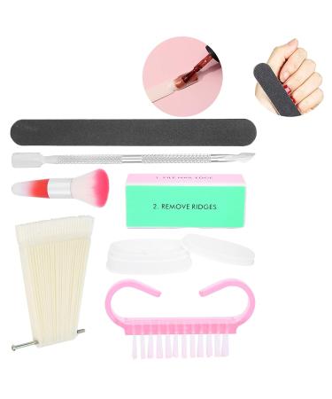 Nail Tips Display Set - Durable Manicure Nail Art Kit for Nail Design Practice & Collection - International Shipping Available - Buy Online on GoSupps.com