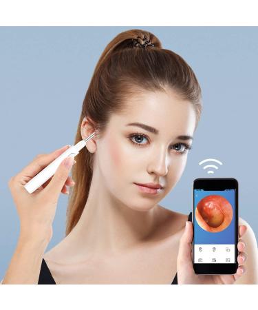 Wireless Visual Silicone Ear Spoon Endoscope | Ear Wax Remover & Otoscope | Luminous Camera | Ear Cleaning Tools - Buy Online on GoSupps.com