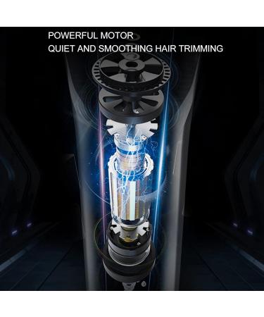 Generic Electric Beard Trimmer Shave Master for Men Digital Display Precision Mustache and Beard Trimmers with Holder - Buy Online on GoSupps.com