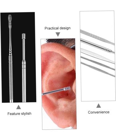 FOMIYES 3 Sets 6-Piece Ear Cleaning Set - Ear Wax Remover Kit with LED Light - Buy Online on GoSupps.com