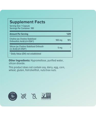 Biosil Collagen Booster Supplement - 180 Liquid Capsules Pack of 2 - Patented ch-OSA Activator for Skin Hair Nails & Joints - Supports Natural Production - 180-Day Supply 180 Liquid Capsules (Pack of 2) - Buy Online on GoSupps.com