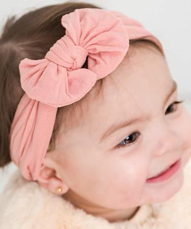 TraderPlus 10 Pack Baby Girl Bows Headbands for Newborn Infant Toddler and Child - Buy Online on GoSupps.com