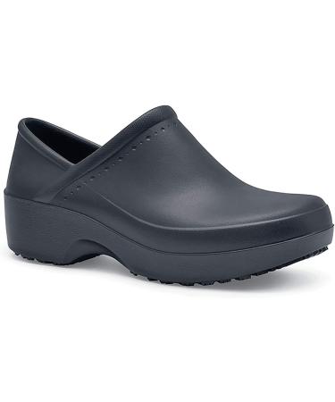 Shoes for Crews Cobalt Women's Slip Resistant Work Clog Shoes - Black, Size 8 Women/8 Men - Buy Online on GoSupps.com