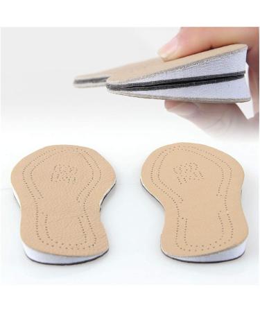 Comfortable Orthopedic Leather Insoles for Men & Women | O/X-BEAR Arch Support for Valgus/Varus Foot Alignment - EU Size 35-36 - Buy Online on GoSupps.com