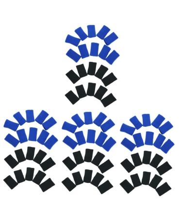 ULTECHNOVO 80 Pcs Sports Finger Guards Portable Finger Sleeve Elastic Finger Cover Multi-function Finger Cot Breathable Finger Protector Sports Supplies Elastic Finger Sleeve Finger Supply