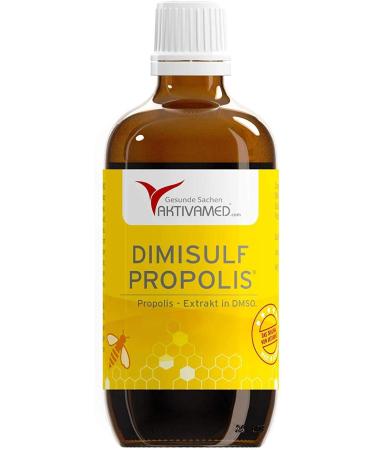 Buy Actamed Propolis Extract Green 20% in DMSO - 100ml with Vitamins C E B & Biotin - Best Quality Alcohol-Free Certified Pollutant-Free - Ideal for Beekeeping - Buy Online on GoSupps.com