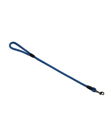 Leash - Rope leash with hand loop Basic 10mm 27 colours 7 lengths (0.70 m blue) 0.70 m blue