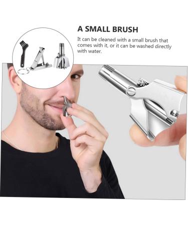 Housoutil Nose Hair Trimmer Set - Precision Scissors & Clipper for Grooming | Best Nose Hair Removal Tools - Buy Online on GoSupps.com
