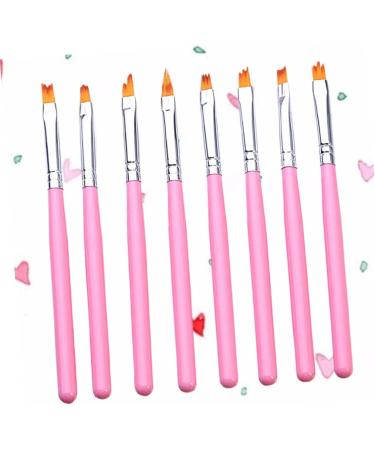 Healeved 1 Nail Painting Tool Builder Gel for Nails Salon 3d Nails Tool Nail Gel Uv Gel Nail Brush Nail Painting Brush Kit De Manicura Nail Art Brush Cleaning Gel Pink Manicure Flower Pen - Buy Online on GoSupps.com