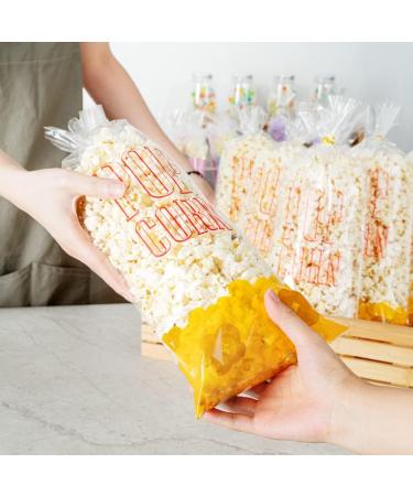 Restaurantware Bag Tek 17 x 7 Inch Popcorn Bags 100 Greaseproof Popcorn Favor Bags - Hot & Cold Friendly Freezable Clear PE Plastic Carnival Popcorn Bags For Event Favors Or Goodie Bags - Buy Online on GoSupps.com