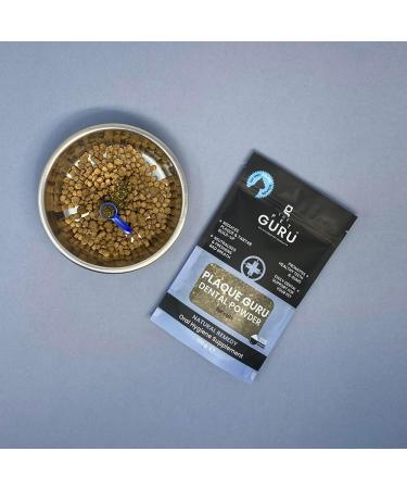 THE PET GURU Plaque Guru Oral Hygiene Supplement for Cats 100g Dental Care Powder Reduces Plaque Fresh Breath Reduces Gum Inflammation Health - Buy Online on GoSupps.com