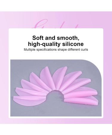 Generic Silicone Eyelash Lift Rods - 5 Pairs Skin-Friendly Eye Lash Lift Tools - Skin-Friendly Silicone Eye Lash Lift Tools Under Eye Lash Lift Pad for Enhances Various Eyebrows - Buy Online on GoSupps.com