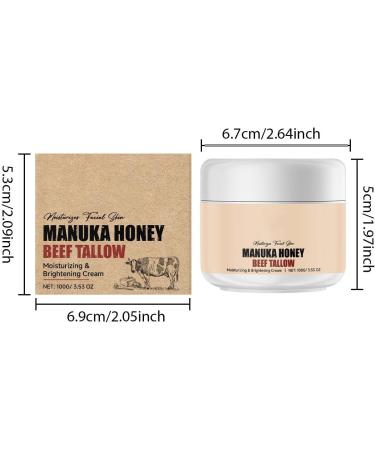 Facial moisturizing cream 100g of non-greasy natural balm brightening face cream with natural ingredients - For young people women the elderly travel and home use - Buy Online on GoSupps.com