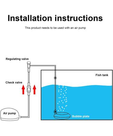 Boxtech Aquarium Air Stone - Nano Bubble Oxygen Stone Kit (130 MM) for Superior Fish Tank Aeration | International Shipping Available - Buy Online on GoSupps.com