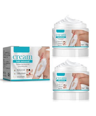 2 cr mes d' pilation hypoallerg niques humidit durable doux non irritant pilation rapide pas de traces sans odeur rafra chissant non collant pour hommes et femmes