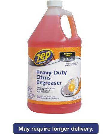 Zep Commercial ZUCIT128 Cleaner and Degreaser Citrus Scent 1 gal Bottle