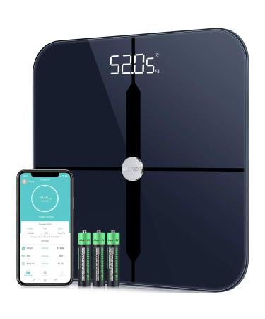 CHWARES Body Fat Scale, USB Rechargeable Digital Weight Bathroom Scales, Smart BMI Scale with 13 Body Data, Scale for Body Weight, Smart Digital