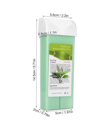 Hair Removal Roll-On Wax for Sensitive Skin - Tea Tree Depilatory Wax Cartridge | International Shipping - Buy Online on GoSupps.com