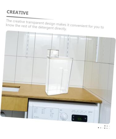 Healeved 2pcs Laundry Storage Box Tide Container Laundry Container Laundry Softener Fabric Softener Dispenser Laundry Room Storage The Pet Liquid Laundry Rack - Buy Online on GoSupps.com