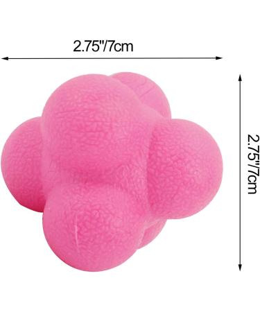 Yaegoo 6 PCS Rubber Reaction Bounce Balls for Hand-Eye Coordination - Agility & Speed Training - Buy Online on GoSupps.com