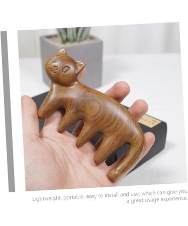 Beavorty 2-in-1 Kitten Massage Comb | Full Body & Scalp Massage Tool for Relaxation & Grooming - Buy Online on GoSupps.com