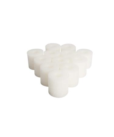LTWHOME filter sponge suitable for Eheim 2618080 Aquaball 2208 2210 2212/60 130 180 Biopower 160 200 240 4004320 (12 pieces)